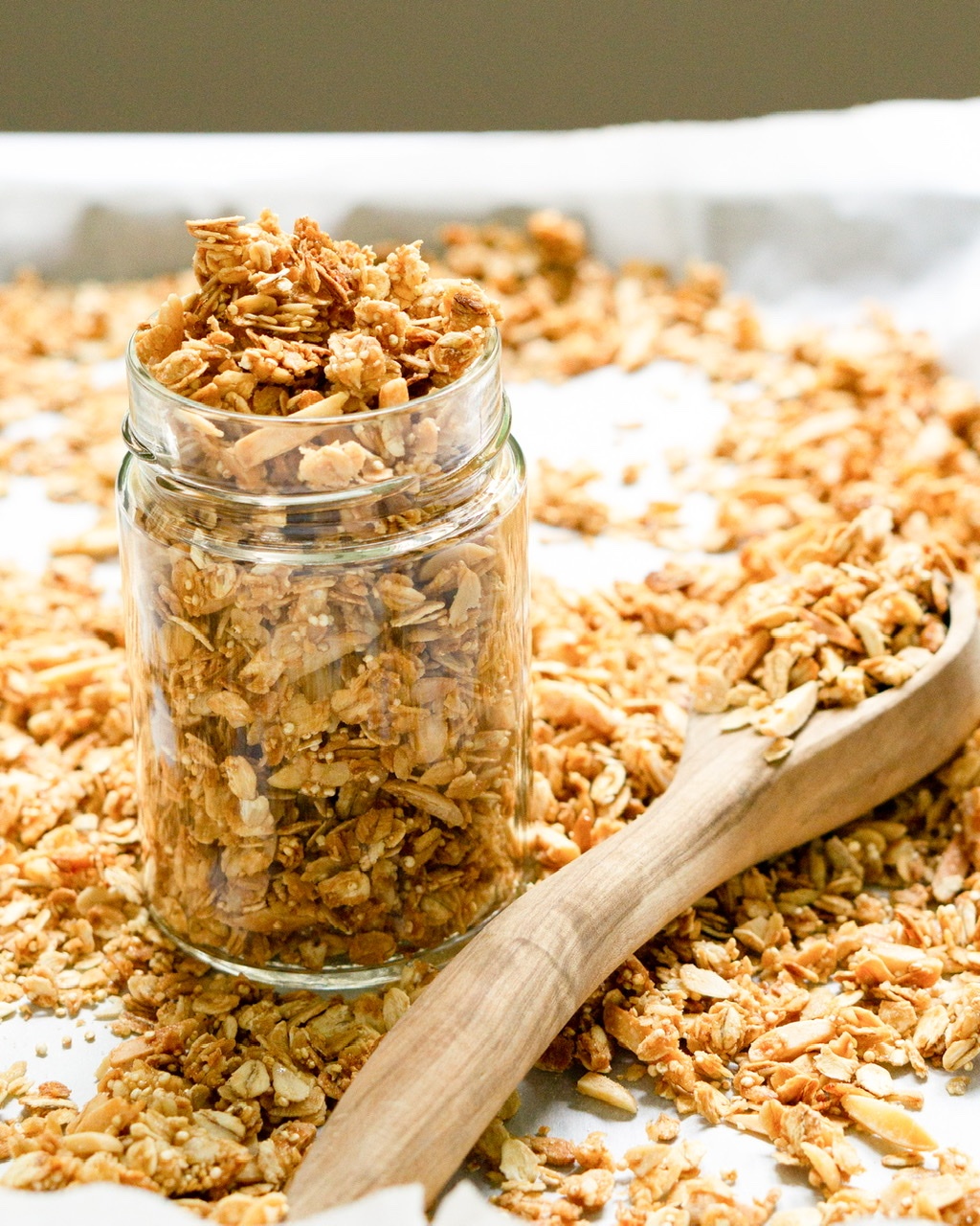 Honey Almond Granola Gluten-Free - Stillwood Kitchen